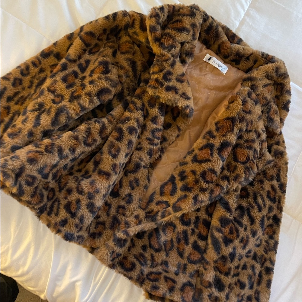 Cheetah Furry Jacket